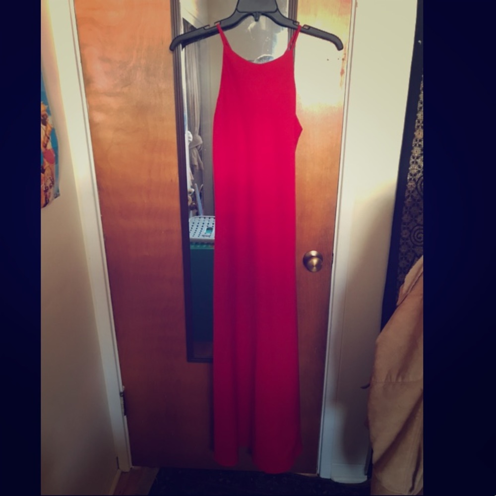 Stunning Red Maxi Dress